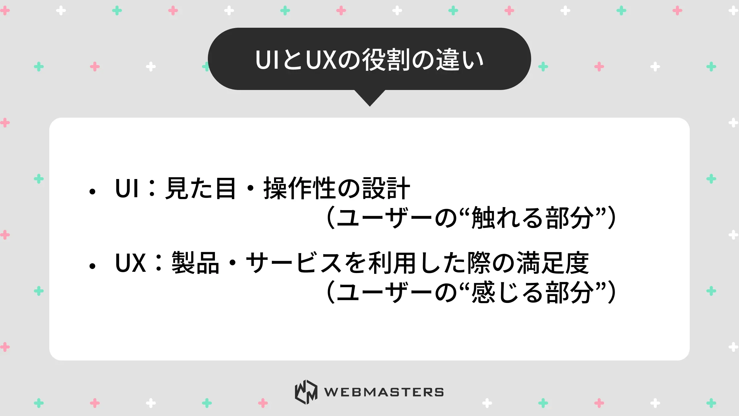 UIとUXの違い